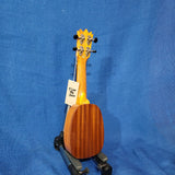 Ohana Sopranissimo Pineapple TTPK-25G Solid Mahogany Teenie Tiny Ukulele p840