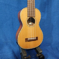 Ohana Super Soprano Long Neck SK-250M All Solid Cedar / Acacia Ukulele P843