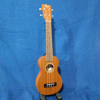 Ohana Super Soprano Long Neck SK-30M Blem All Solid Mahogany Satin Ukulele P845