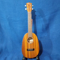 Ohana Concert Pineapple PKC-10 Pack Laminate Mahogany Ukulele, Bag, Tuner, Strap, Button P871