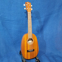 Ohana Concert Pineapple PKC-10 Pack Laminate Mahogany Ukulele, Bag, Tuner, Strap, Button P875