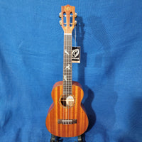 Ohana Tenor TK-32 All Solid Mahogany with Fretboard Inlay Slotted Headstock Ukulele p880