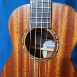 Ohana Tenor TK-32 All Solid Mahogany with Fretboard Inlay Slotted Headstock Ukulele p880