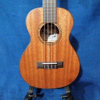 Ohana Tenor TK-32 All Solid Mahogany with Fretboard Inlay Slotted Headstock Ukulele p881