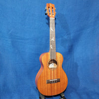 Ohana Tenor TK-32 All Solid Mahogany with Fretboard Inlay Slotted Headstock Ukulele p881