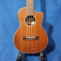 Ohana Tenor TK-35CE All Solid Mahogany Satin Cutaway A/E Ukulele P897