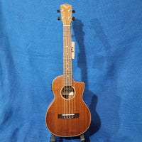 Ohana Tenor TK-35CE All Solid Mahogany Satin Cutaway A/E Ukulele P897