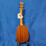 Ohana Tenor Pineapple PKT-25G All Solid Mahogany Gloss Ukulele P908