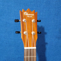 Ohana Tenor Pineapple PKT-25G All Solid Mahogany Gloss Ukulele P909