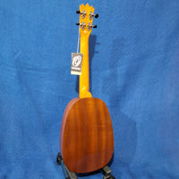 Ohana Tenor Pineapple PKT-25G All Solid Mahogany Gloss Ukulele P909