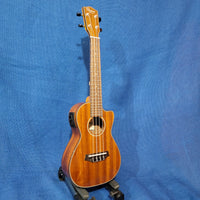 Ohana Concert CK-35GCE All Solid Mahogany Gloss Cutaway A/E Ukulele p913