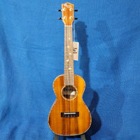 Ohana Concert CK-370G All Solid Koa Birds Abalone Inlay Ukulele p926