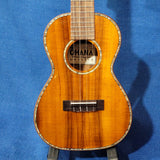 Ohana Concert CK-370G All Solid Koa Birds Abalone Inlay Ukulele p926