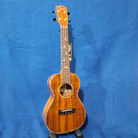 Ohana Concert CK-370G All Solid Koa Birds Abalone Inlay Ukulele p927