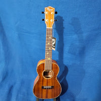 Ohana Concert CK-370G All Solid Koa Birds Abalone Inlay Ukulele p927