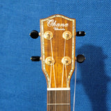 Ohana Concert CK-350G All Solid Koa with Abalone Gloss Ukulele p929