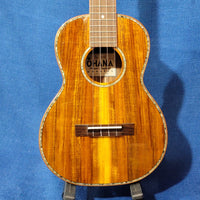 Ohana Tenor TK-350G All Solid Koa with Abalone Ukulele with Hard Case P930