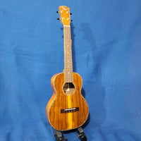 Ohana Tenor TK-350G All Solid Koa with Abalone Ukulele with Hard Case P930