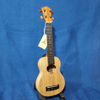 KoAloha Super Soprano Long Neck All Solid Mango KSM-02MG Made in Hawaii Ukulele w/ Hardcase p940