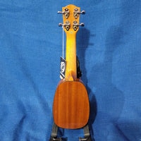 Ohana Pineapple Sopranissimo TTPK-70G Blem All Solid Spruce / Mahogany Teenie Tiny Ukulele p969