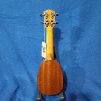 Ohana Pineapple Sopranissimo TTPK-70G Blem All Solid Spruce / Mahogany Teenie Tiny Ukulele p970