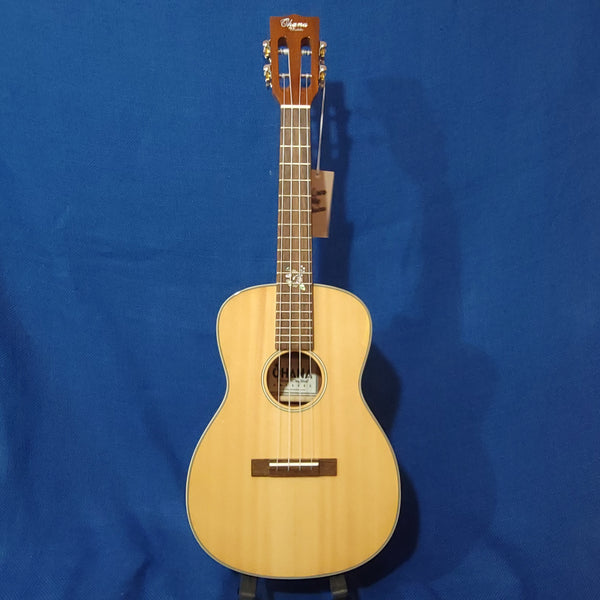 Ohana Baritone Body / Tenor Neck BKT-70 Solid Spruce Top / Laminate Mahogany Ukulele P991