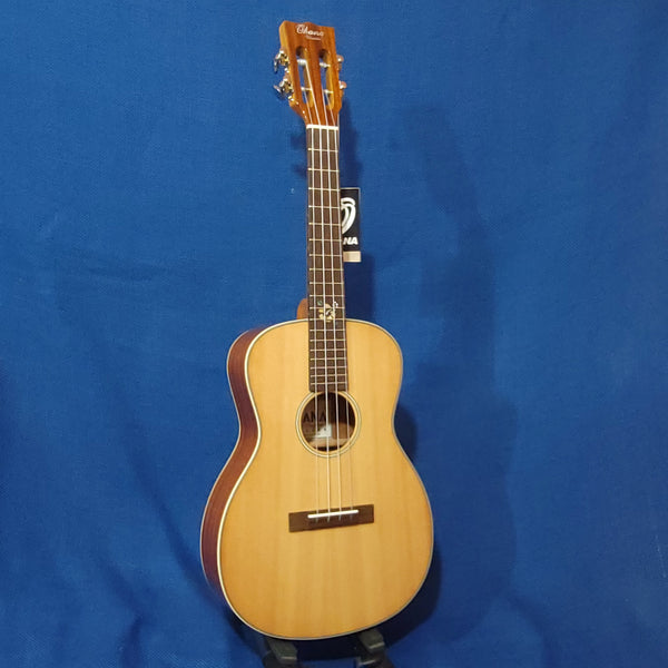 Ohana Baritone Body / Tenor Neck BKT-70 Solid Spruce Top / Laminate Mahogany Ukulele P994