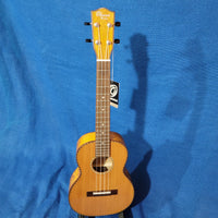 Ohana Tenor TK-50WG Blem Solid Cedar Top / Laminate Willow Gloss Ukulele h006