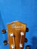 Ohana Tenor TK-50WG Blem Solid Cedar Top / Laminate Willow Gloss Ukulele h006