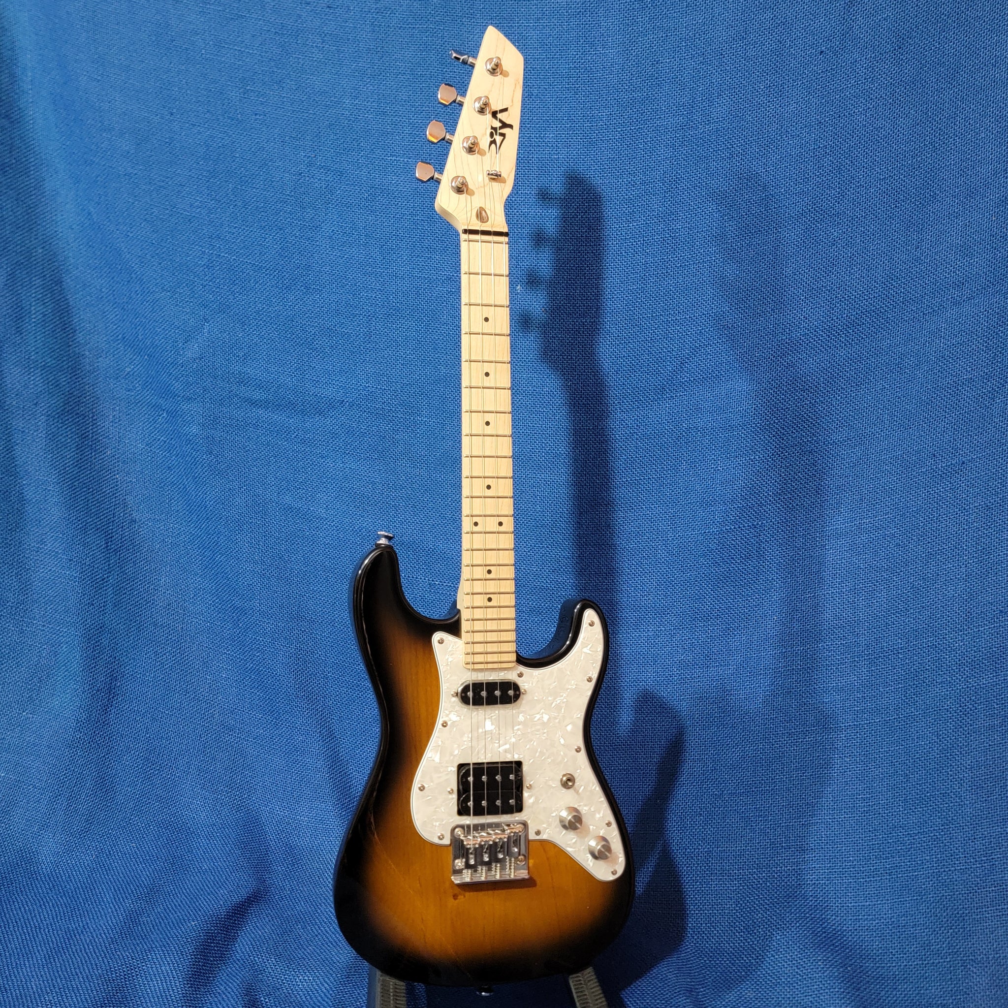 Risa Tenor ST Strat Style Tobacco Burst Steel String Solid Body