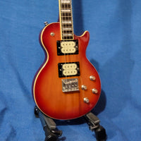 Risa Tenor LP Les Paul Style Cherry Sunburst Steel String UKELP432CS Solid Body Electric Ukulele h039