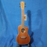 Ohana Concert CK-35CE All Solid Mahogany Cutaway A/E Ukulele h052