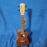 Ohana Concert CK-35CE All Solid Mahogany Cutaway A/E Ukulele h052