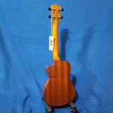 Ohana Concert CK-35GCE All Solid Mahogany Gloss Cutaway A/E Ukulele h053