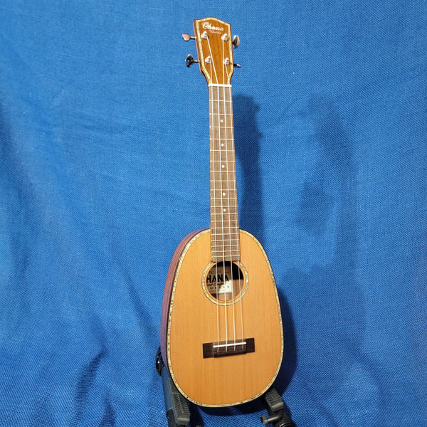 Ohana Concert Pineapple PKC-50G All Solid Cedar / Mahogany Ukulele h054