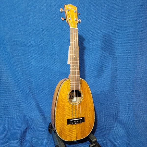 Ohana Concert Pineapple PKC-220G All Solid Mango Ukulele h061