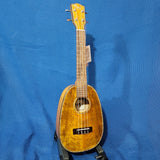 Ohana Concert Pineapple PKC-220G All Solid Mango Ukulele h062