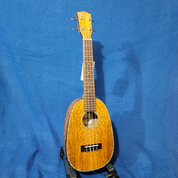 Ohana Concert Pineapple PKC-220G All Solid Mango Ukulele h063