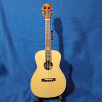 Ohana Baritone Body / Tenor Neck BKT-70 BLEM Solid Spruce Top / Laminate Mahogany Ukulele h112