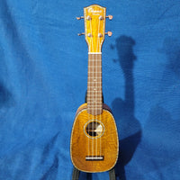 Ohana Pineapple Sopranino TPK-220G All Solid Mango w Abalone Ukulele h116