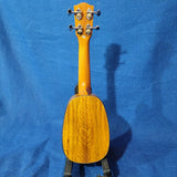 Ohana Pineapple Sopranino TPK-220G All Solid Mango w Abalone Ukulele h116