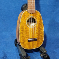 Ohana Pineapple Sopranino TPK-220G All Solid Mango w Abalone Ukulele h120