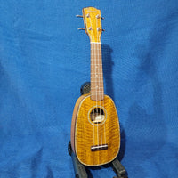 Ohana Pineapple Sopranino TPK-220G All Solid Mango w Abalone Ukulele h120