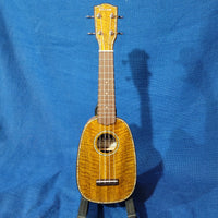 Ohana Pineapple Sopranino TPK-220G All Solid Mango w Abalone Ukulele h120