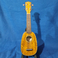 Ohana Pineapple Sopranino TPK-220G All Solid Mango w Abalone Ukulele h121