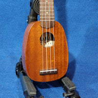 Ohana Sopranissimo Pineapple TTPK-25G Solid Mahogany Teenie Tiny Ukulele h123