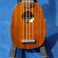 Ohana Sopranissimo Pineapple TTPK-25G Solid Mahogany Teenie Tiny Ukulele h123