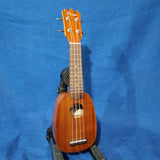 Ohana Sopranissimo Pineapple TTPK-25G Solid Mahogany Teenie Tiny Ukulele h123