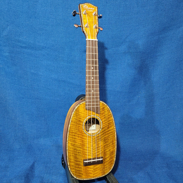 Ohana Soprano Pineapple PK-220G All Solid Mango Ukulele h129