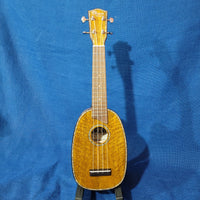 Ohana Soprano Pineapple PK-220G All Solid Mango Ukulele h130